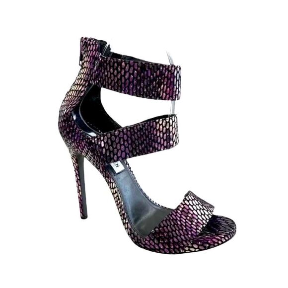 Steve Madden Mira snake print heels size 8 A16 - Picture 1 of 14